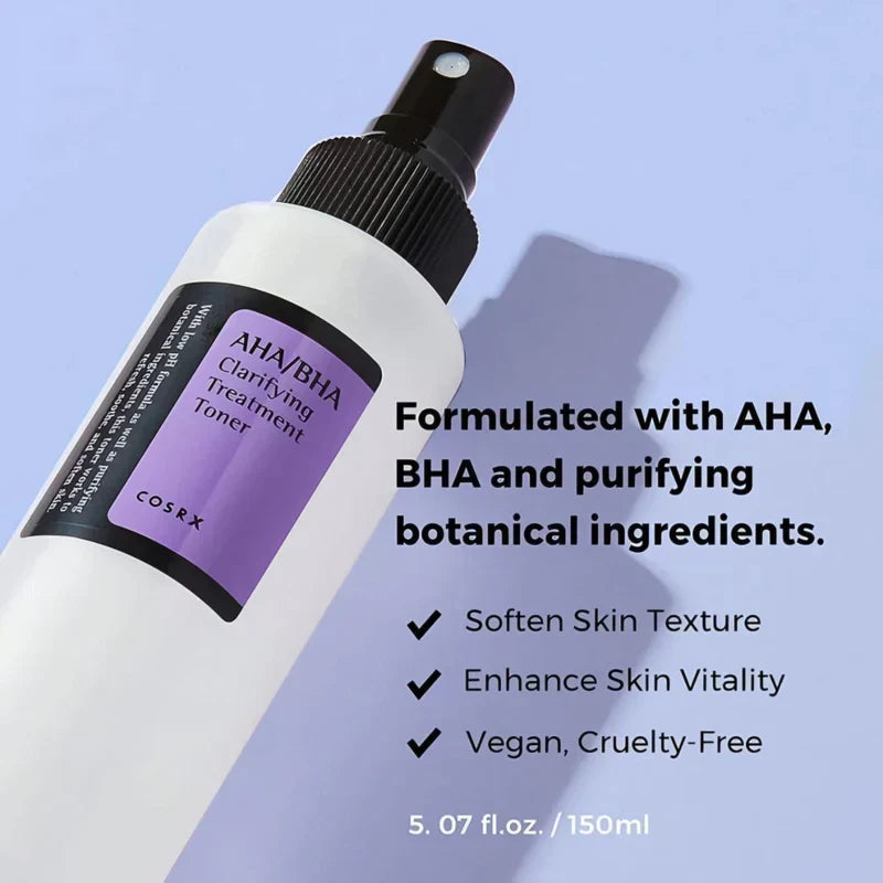 COSRX AHA/BHA Clarifying Treatment Toner